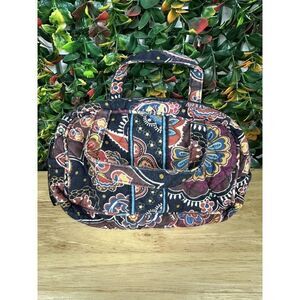 Vera Bradley Cosmetic‎ With Carry Handles in Retired Kensington Pattern Small VB